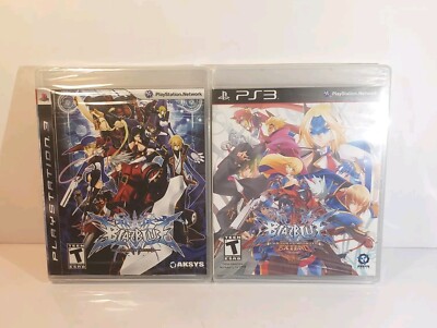 BlazBlue Game Bundle (Sony PlayStation 3) (PS3) Brand New Sealed 