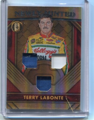2021 Gold Standard - TERRY LABONTE - Triple Race Worn Relic - NASCAR