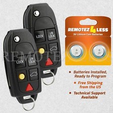 2 For 2003 2004 2005 2006 2007 Volvo Xc70 Keyless Entry Remote Car Key Fob