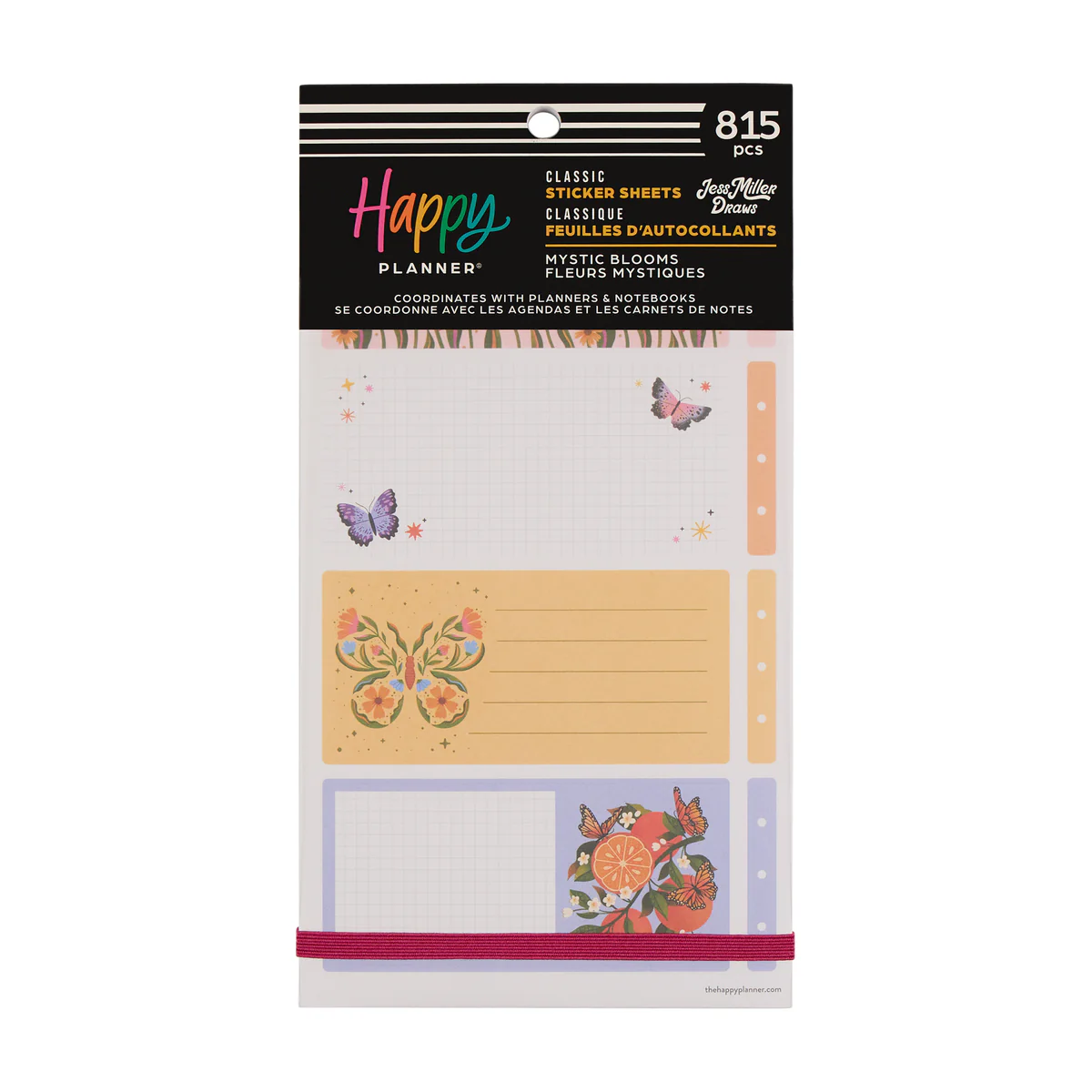 Happy Planner Mystic Blooms Value Pack Sticker Book