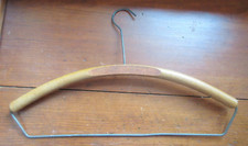 Vintage Sears Roebuck CO  s Wooden Metal Hanger Clothing Department