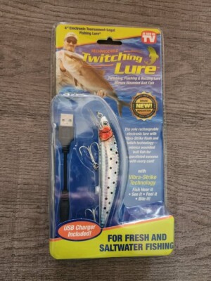 Fishing Lures, Baits, Twitching Lure Wobbler - Doesn't turn on - Basic lure only