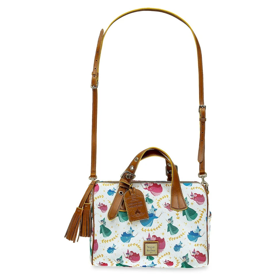 NUEVO Bolso Disney Dooney & Bourke La Bella Durmiente 60ª Flora Fauna Merryweather Foto 2 de 3