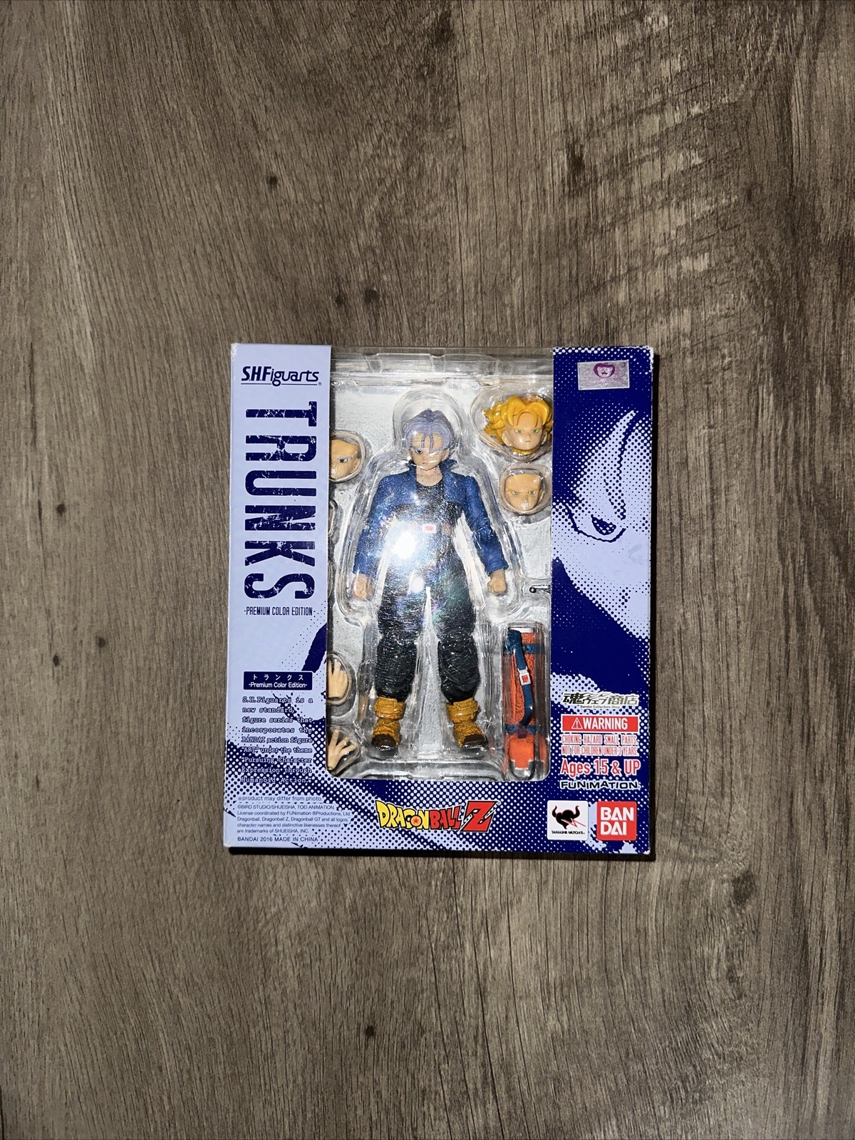 Bandai S.H.Figuarts Dragon Ball Z Trunks Premium Color Edition (READ DESCRIPTION eBay