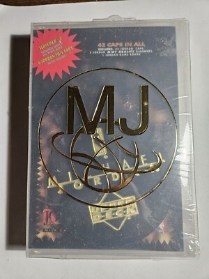 New Old Stock Michael Jordan #45 Championship Box-42 Pogs 2 Slammers Upper Deck