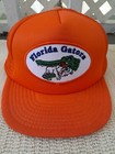 Vintage 80s Florida Gators "Eating Bulldog Hat" Snapback Grail Johnson Caps