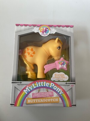 My Little Pony G1 40th Anniversary Reissue Butterscotch pony Boxed UK