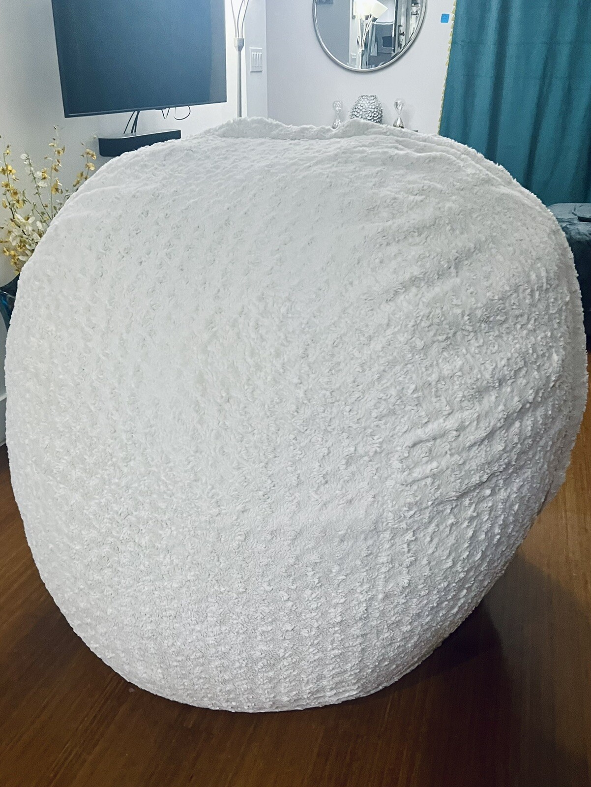 LoveSac 'SUPERSAC' Beanbag & Alpine Swirl Phur Cover (MSRP 1,325) eBay