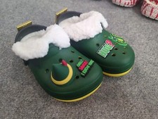 BRAND NEW Buddy The Elf x Crocs Lined Clog Kids C11