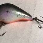 Lot of 3 Mann’s Vintage Deep Chartreuse  Black & Coral Fishing Lures — photo 3