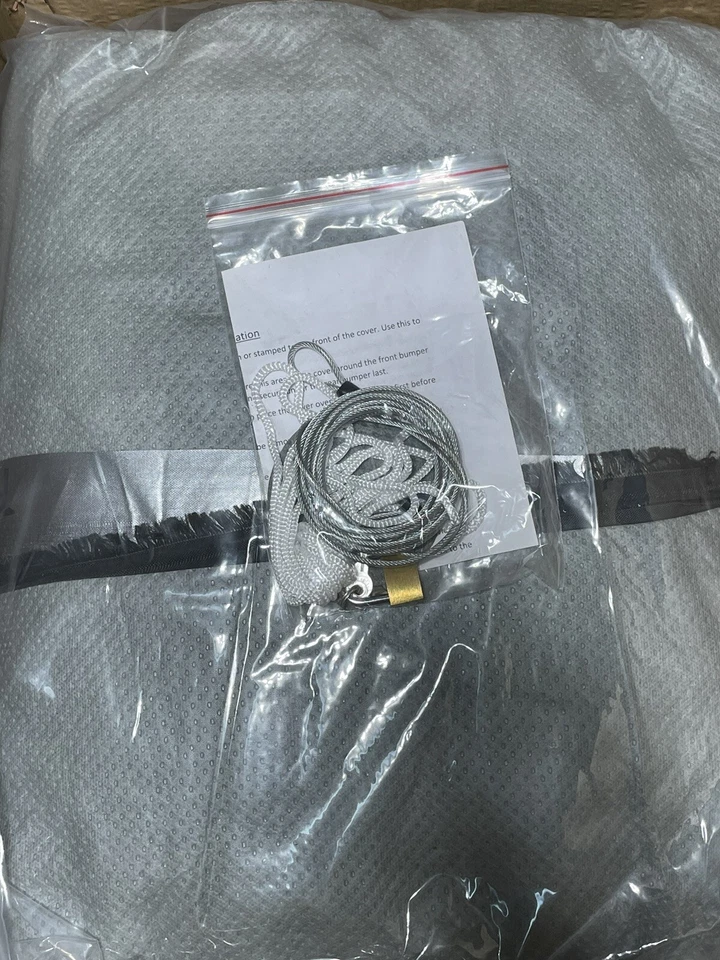 Ford Mustang 2005-2014 5 capas cubierta de coche impermeable nueva bloqueable Foto 3 de 3