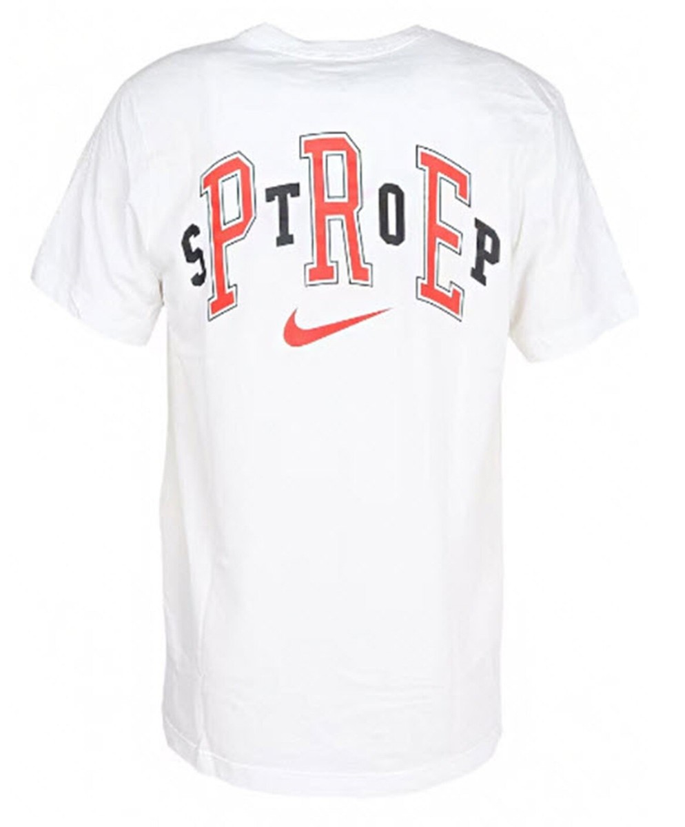 Nike Men Dri-Fit Running Shirts White Athletic Jersey Tee Top