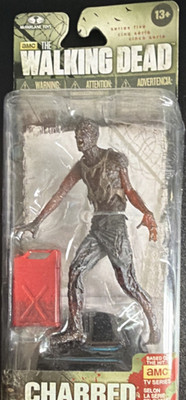 McFarlane Toys The Walking Dead Series Five Charred Zombie Figure With Gas Can