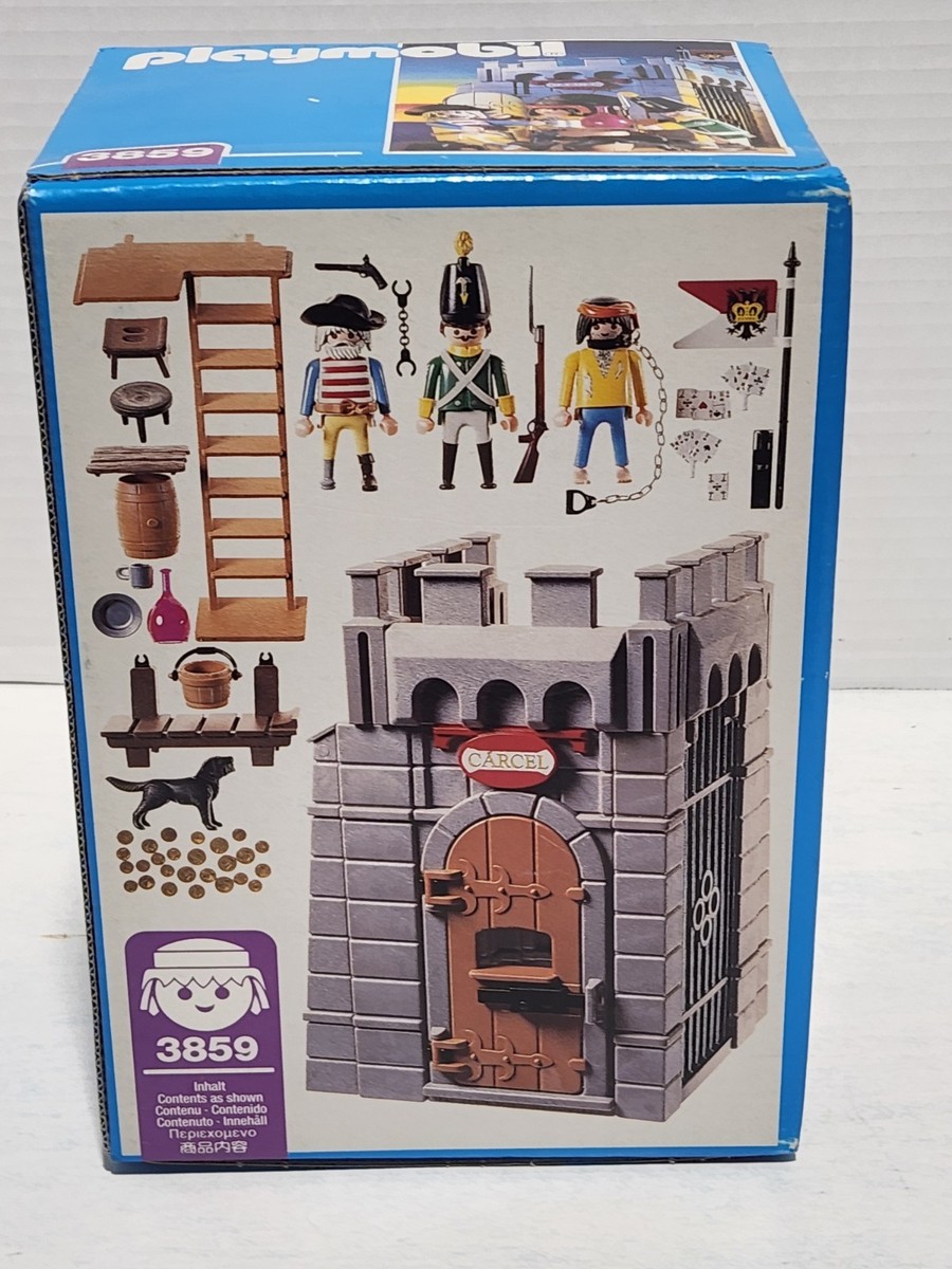 PLAYMOBIL 3859 Pirates Prison Tower Carcel Vintage 1996 New