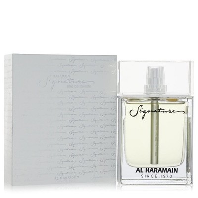 Al Haramain Signature by Al Haramain Eau De Toilette Spray 3.33 oz For Men Brand