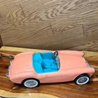 Vintage Barbie Austin Healey Convertible Car Mattel Pink Blue Parts Repair 1960s