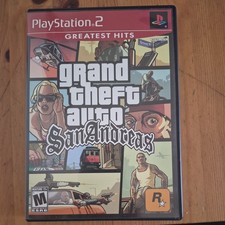 Grand Theft Auto GTA San Andreas - PlayStation 2 PS2 Greatest Hits - and POSTER 