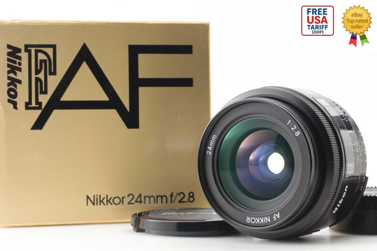 Nikon NIKKOR f/2.8 Camera Lenses 24mm Focal for sale | eBay