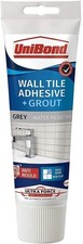 Image of UniBond 2643637 Ultraforce Wall Tile Adhesive and Grout, Grey
