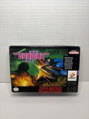 Gradius III (Super Nintendo SNES, 1991)