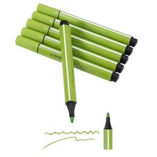 Colored Markers, Yellow Green 6 Pack Washable Coloring Markers Water Color Pens
