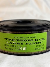 THE PEOPLE vs. LARRY FLYNT 1996 Theatrical Movie Trailer on 35mm Film HUSTLER