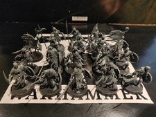 AOS Warhammer Old World Soulblight Gravelords Deathrattle Skelette x18