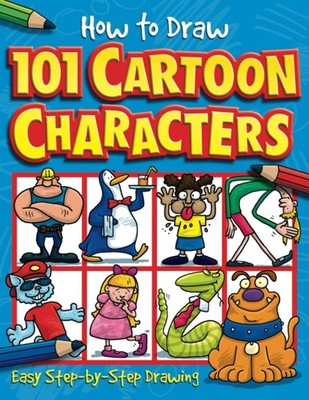 How to Draw 101 Cartoon Characters - paperback Green, Dan