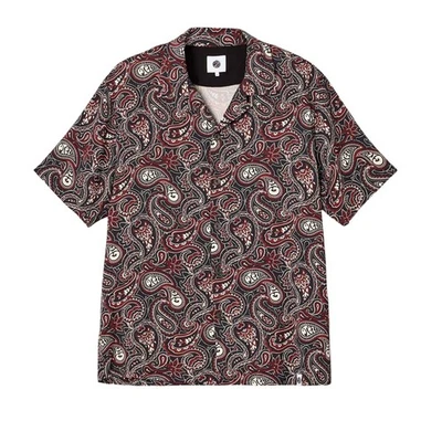 Pretty Green - Chemise manches courtes motif/style cachemire - Homme (GT41756) - Photo 1/4