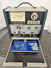 Vintage Sencore Cb49 Portable Cb Analyzer Performance Checker W Setup Book
