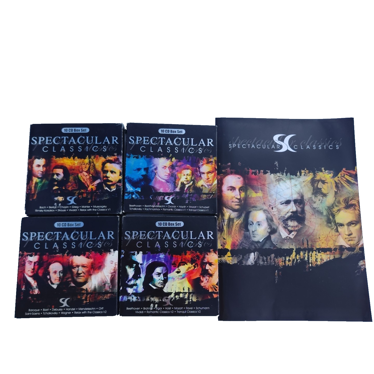 Spectacular Classics 40 CD Collection x4 boxsets classical music