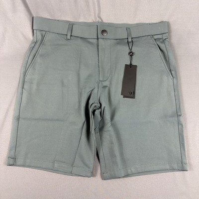 Greyson Golf Shorts Sequoia Nylon Cotton Spandex 34 x 9.5 Scareb NWT MSRP $148