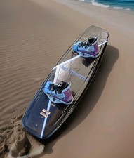 Full Throttle Aqua Extreme 140cm Wakeboard Includes bindings - Blue/Black