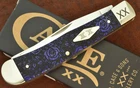 CASE XX USA 2026 ULTRA VIOLET PURPLE ROSE ROSES SMOOTH BONE TRAPPER KNIFE 6254SS