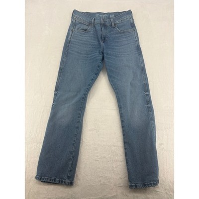 Wrangler Jeans Mens 29x30 Slim Boot Blue Retro Denim Pants 112353217