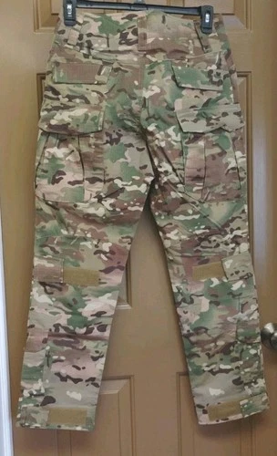 NEW Tactical Air Soft Pants Mens Large Regular Adjustable Camouflage Ripstop