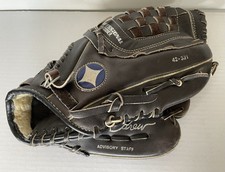 SPALDING Baseball mitt Rod Carew Advisory Staff Dark Brown Leather 42-331 RHT