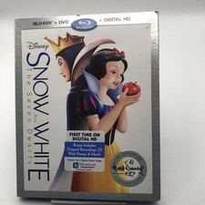 Disney Snow White and the Seven Dwarfs Blu-ray DVD Digital HD Signature Edition