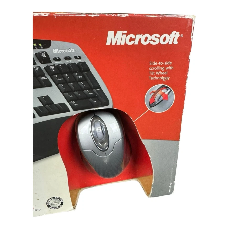 New Microsoft Desktop Keyboard Mouse Fingerprint Scanner Model 1032 1008 1013 - Image 4 of 4