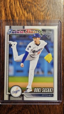 2026 Topps Series 1 Roki Sasaki #66 Los Angeles Dodgers Future Stars
