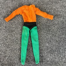 Vintage 1966 Ideal Captain Action Aquaman Action Figure Costume Outfit TLC
