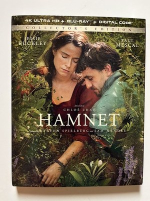 HAMNET Collector's Edition  (4K Ultra HD Blu-ray/Blu-ray) NEW w/slipcover