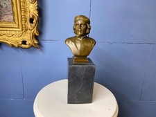 Bronzefigur Büste Che Guevara auf schwarzem Marmor sockel nach J.Perez