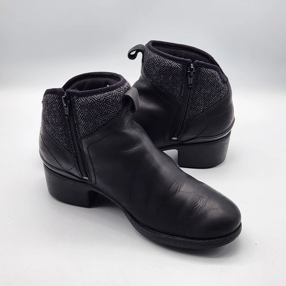 Botines impermeables Merrell Chateau II de cuero negro J000886 para mujer talla 8,5” Foto 2 de 4