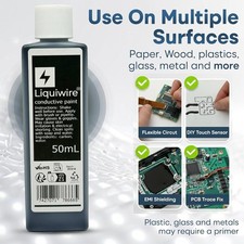 Liquiwire™ Electrically conducting paint for PCB & electric circuit repair
