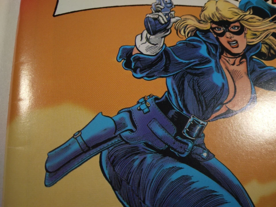 🔴🔥 RETURN OF THE BLACK PHANTOM #1 AC COMICS 2002 FEMFORCE Good Girl GGA Cat Foto 4 de 4