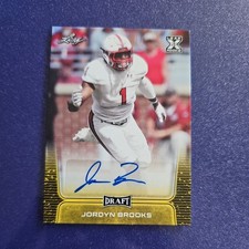 Jordyn Brooks 2020 Leaf Draft Auto