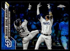 2020 Topps Chrome Sapphire Edition Manny Being Manny San Diego Padres #15