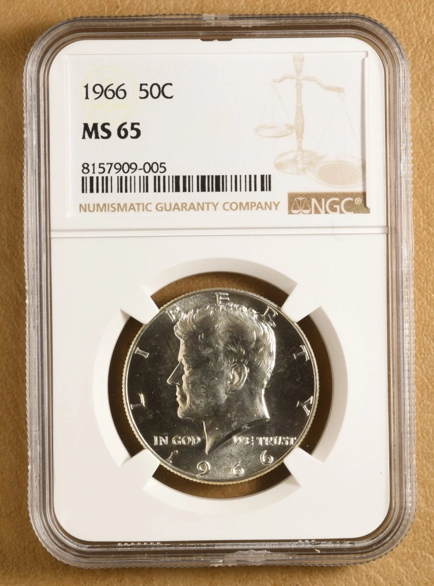 NGC 1966 Kennedy US Half Dollars (1964-Now) for sale | eBay