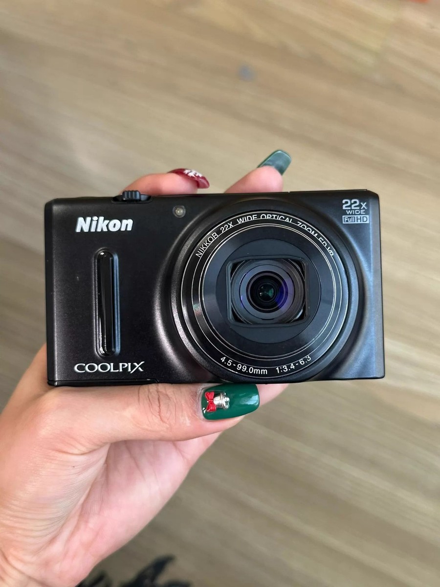 Nikon COOLPIX S9600 Digital Camera 16 MP 22x Optical Zoom Black | eBay